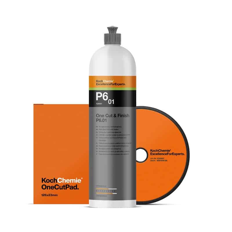 Koch Chemie One Cut Pad Ф76 - Средно твърда полираща гъба - Image 2